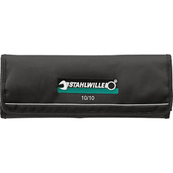 Doppelmaulschlüssel-Satz DIN 3110 6-32mm 10-teilig in Rolltasche