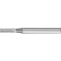 Pferd HM-Frässtift Zylinderform ZYAS mit Stirnverzahnung Zahnung 4