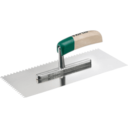 FORTIS Glättekelle gezahnt rfr. 280x130mm 4x 4mm