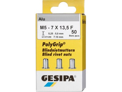 Blindnietmutter Mini Pack PolyGrip® Alu