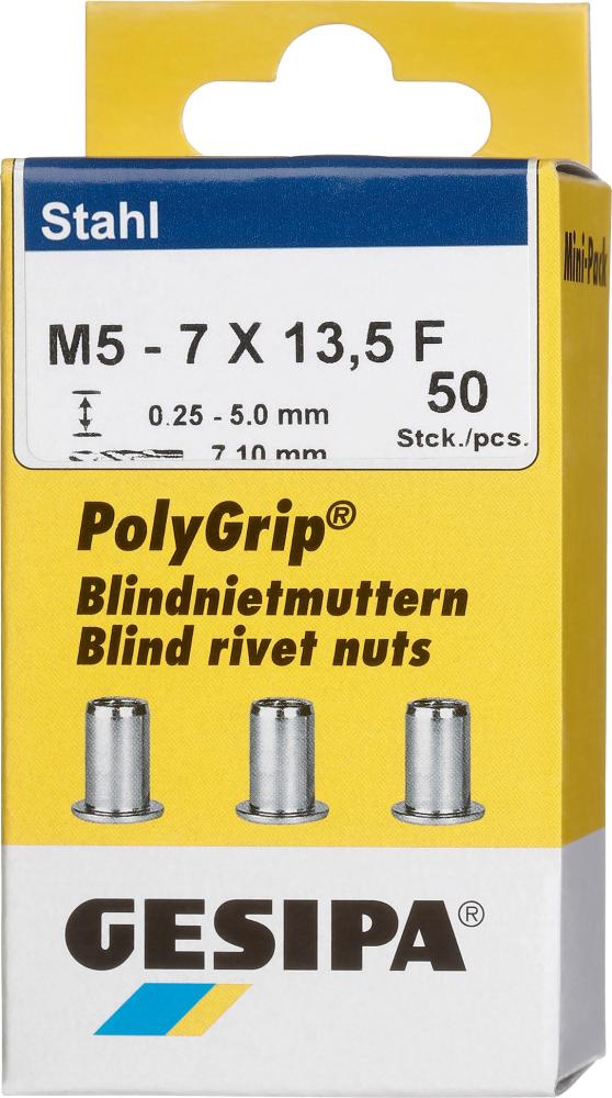 Blindnietmutter Mini Pack PolyGrip® Stahl