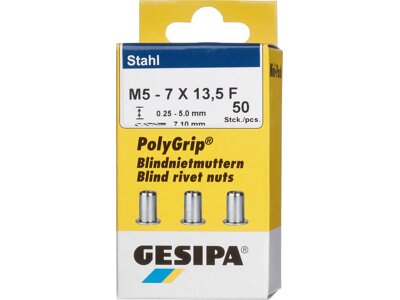 Blindnietmutter Mini Pack PolyGrip® Stahl