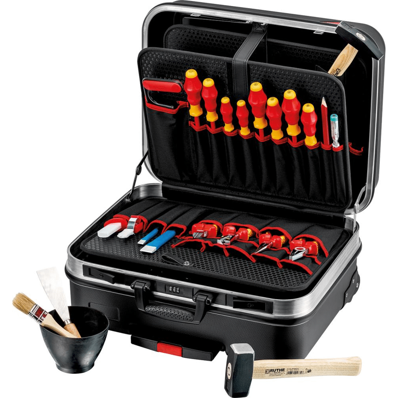 KNIPEX Werkzeugkoffer BIG Basic Move Elektro Nr. 00 21 06 HL
