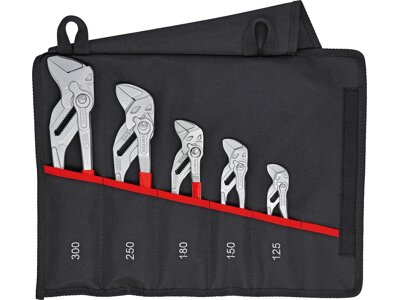 Zangenschlüssel-Set 5-teilig in Rolltasche