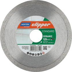 NORTON clipper Diamantscheibe Standard Ceramic Ø125