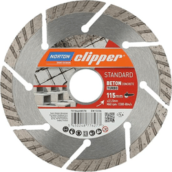 NORTON clipper Diamantscheibe Standard Beton Turbo Ø115