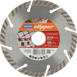 NORTON clipper Diamantscheibe Standard Beton Turbo Ø125