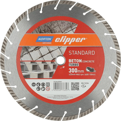 NORTON clipper Diamantscheibe Standard Beton Turbo Ø300
