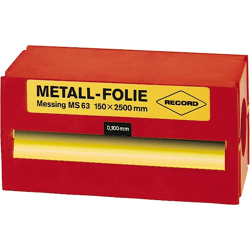 RECORD Metallfolie aus nichtrostendem Stahl