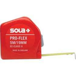 Taschenbandmaß Pro-Flex 3m x 13mm Sola