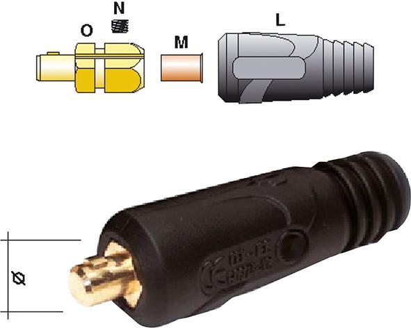 Stecker 400 A/35 qmm