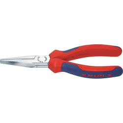 KNIPEX Langbeckzange mit flachen Backen Kopf verchromt