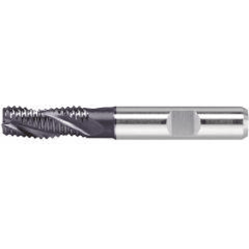 Schruppfräser kurz Typ NR HSS Co8 DIN 844-K TiAlN