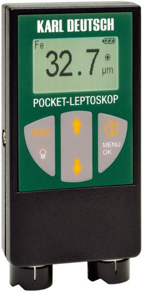 Schichtdickenmessgerät Pocket-Leptoskop Fe/NFe