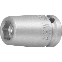 ASW 1/4"-Steckschlüssel-Einsatz magnetisch