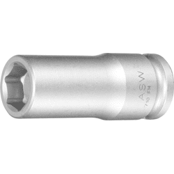 ASW 3/8" Steckschlüssel-Einsatz magnetisch lang