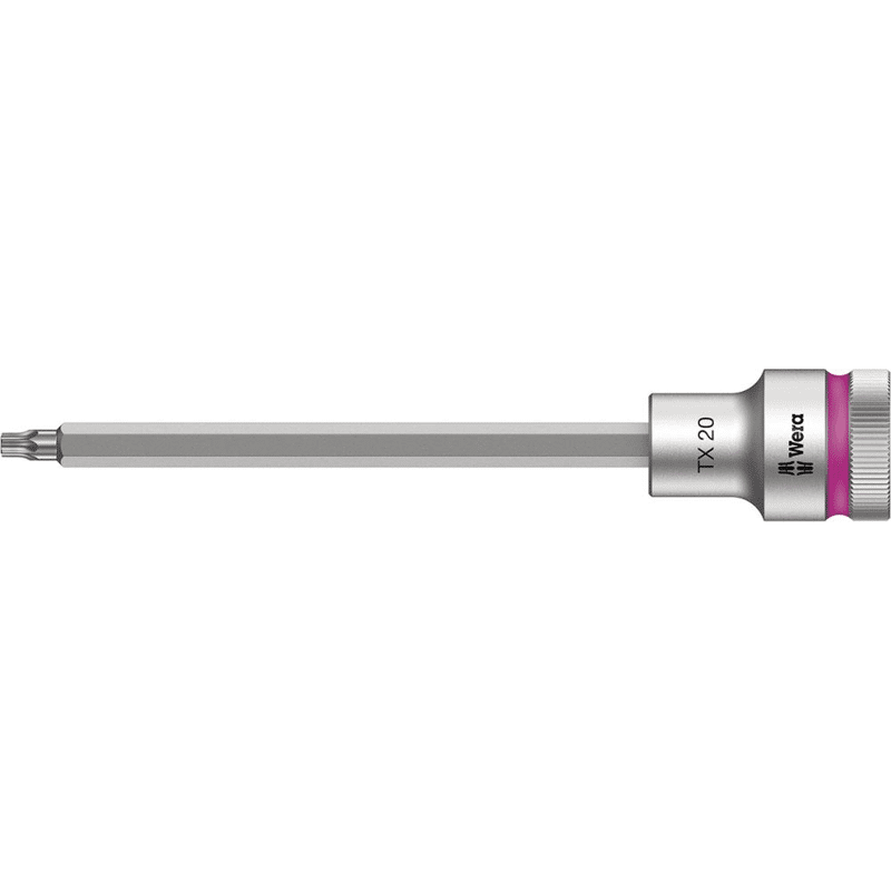 Schraubendrehereinsatz mit Haltefunktion 1/2" TX lang