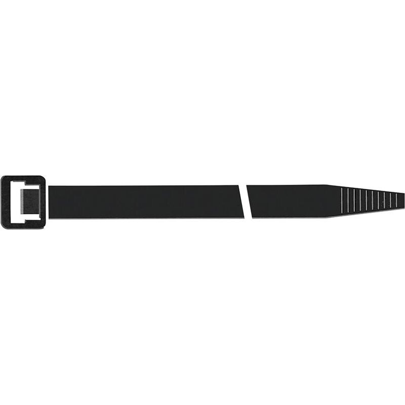 Kabelbinder Nylon schwarz 1000x12,5mm a100Stück SapiSelco