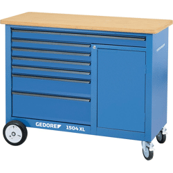 Rollwerkbank XL 6Schubl. 1 Fach Gedore
