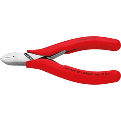 Elektr.Seitenschneider 115mm mit Facette Knipex