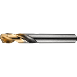 Kurzbohrer HSS DIN1897N 2,1mm 135G Typ N 2,5xD A0222.1 TiN Tip