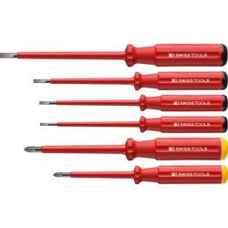 PB Swiss Tools Schraubendreher-Satz VDE 6-teilig Schlitz/PH