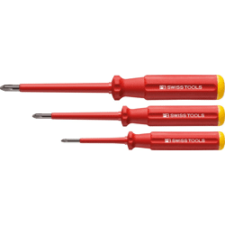 PB Swiss Tools Schraubendreher-Satz VDE 3-teilig PH im Karto