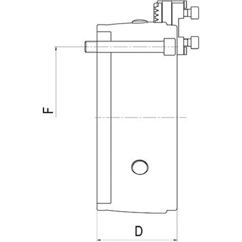 Keilstangen-Dreibacken-Drehfutter DURO-T - DIN 55027