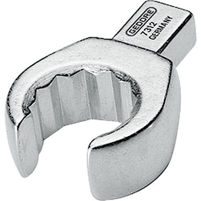 Einsteck-Ringschlüssel offen