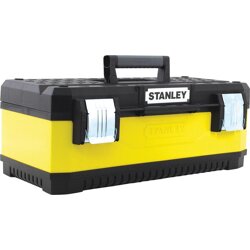 STANLEY Werkzeugbox 23 Zoll gelb Metall-Kunstst