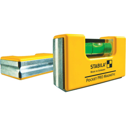 Mini-Wasserwaage Pocket ProMagnetic 7cm SB STABILA