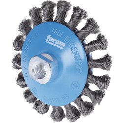 KEGELBÜRSTE GEZOPFT 100MM/M14 STAHLDR0,5