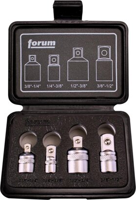 1/4" Adapter-Garnitur 4-teilig