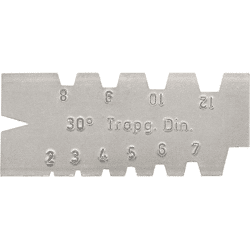 Trapezgew.Stahllehre DIN103 FORUM