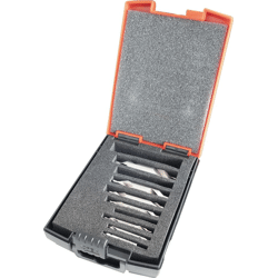 FORUM Zentrierbohrer Set DIN333 HSS Form A 0, 5-4, 0mm 7-teilig