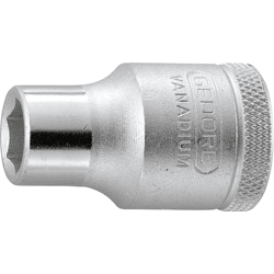 GEDORE 1/2" Steckschlüssel-Einsatz 6-kant