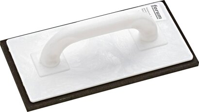 Kunststoff-Reibebrett mit Zellgummi-Belag