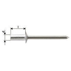 GESIPA Blindniet CAP Alu/Nirosta Standard