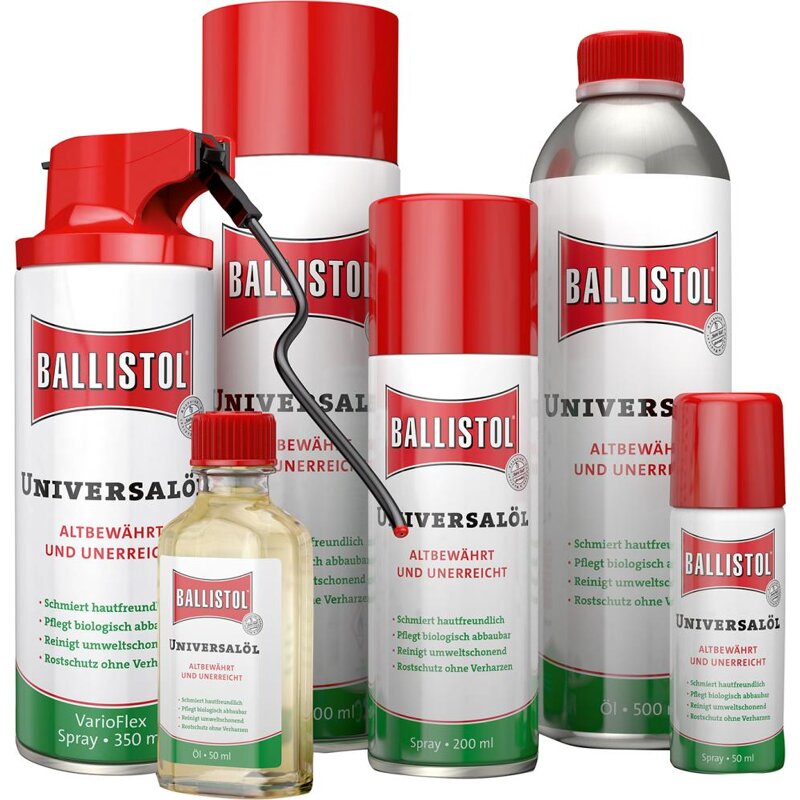 Spezialöl Ballistol®-Öl, 500 ml, Schliff- und Vakuumfette, Trennmittel, Reinigung, Pflege, Hilfsmittel, Laborbedarf