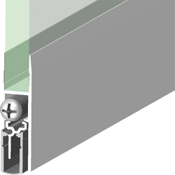 athmer Glastürdichtung Schall-Ex® GS-H10, Silikon