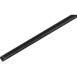 HAWA Junior Acoustics, 7700mm, schwarz, Dichtung vertikal, S