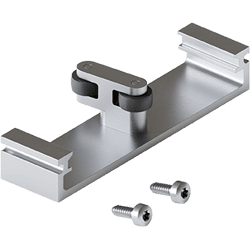 Hawa Connector unten 110 mm, für zwei Dreh-Einschiebetüren