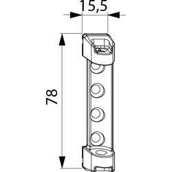 Scherenlager PVC