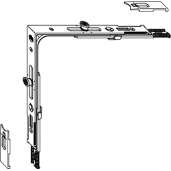 Maco Winkeltrieb C Verbindungsplättchen lose mit 2 i.S. FFB