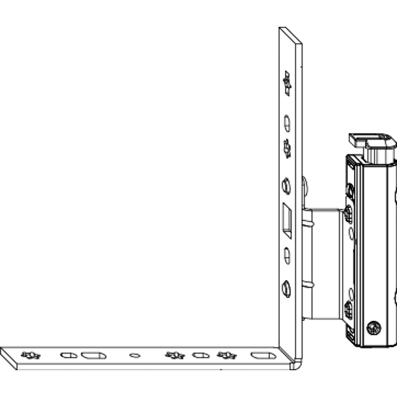 Ecklagerband DT für Fenstertür mit ÜV 1
