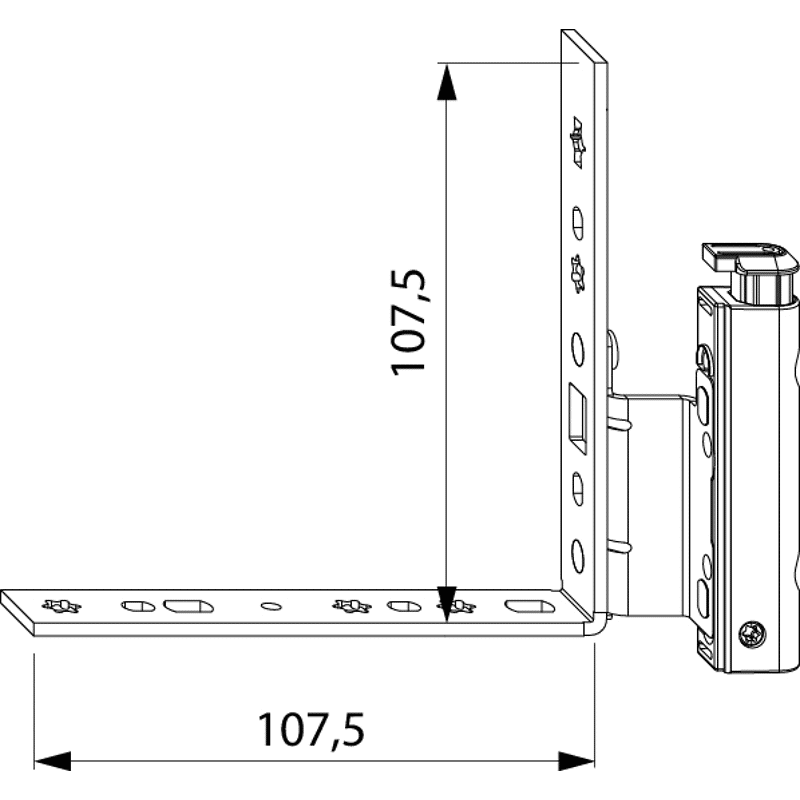 Ecklagerband DT mit ÜV 12/18-13 rs