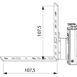 Ecklagerband DT mit ÜV 12/18-13 rs