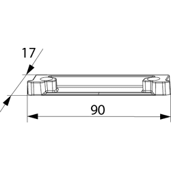 Hebeteil Eurofalz 18 mm Schrägverschraubung