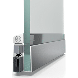 athmer Glastürdichtung Schall-Ex® DUO GS-8, Silikon