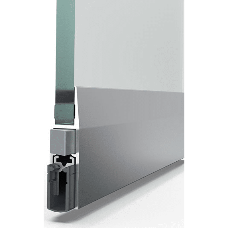 Glastürdichtung Schall-Ex® DUO GS-H8, Silikon